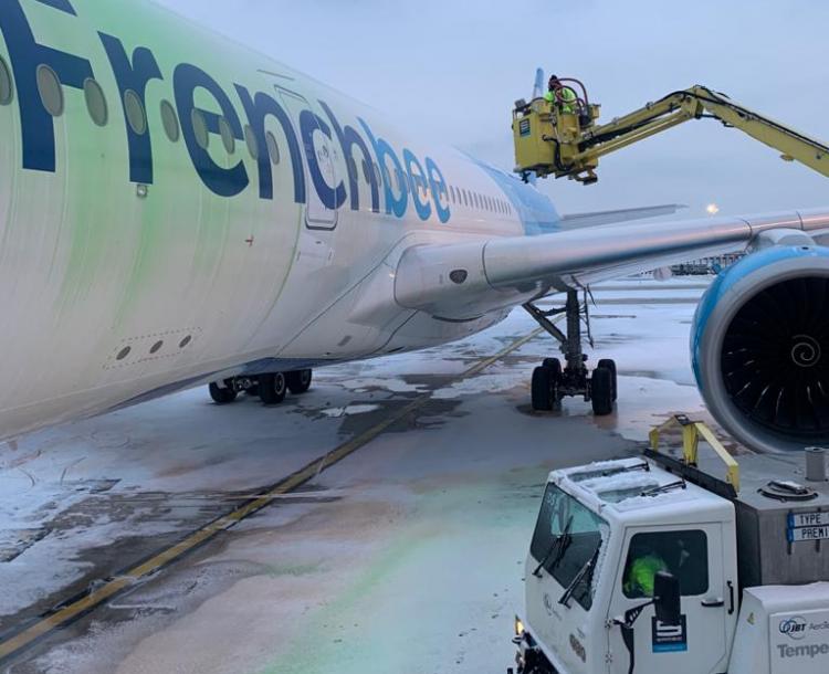 de-icing Samsic Airport