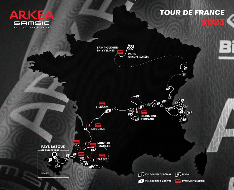 Event Samsic Tour de France 2023