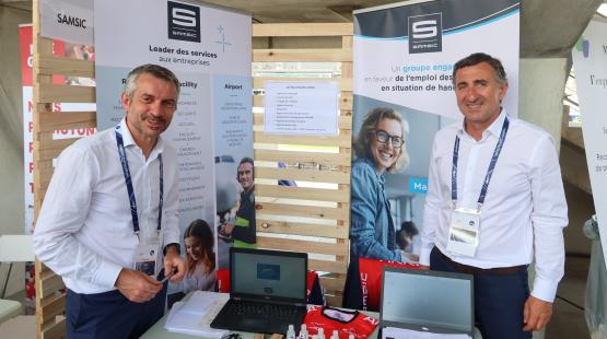 Le Groupe Samsic au Forum Emploi, Sport et Handicap