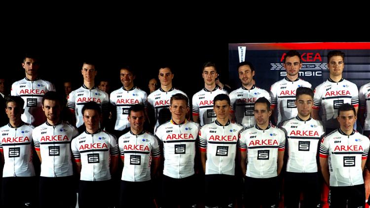 Arkéa-Samsic cyclist team